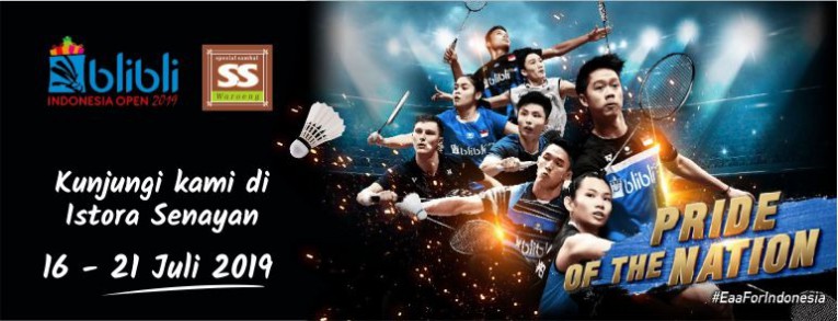Waroeng SS Available at Blibli Indonesia Open 2019